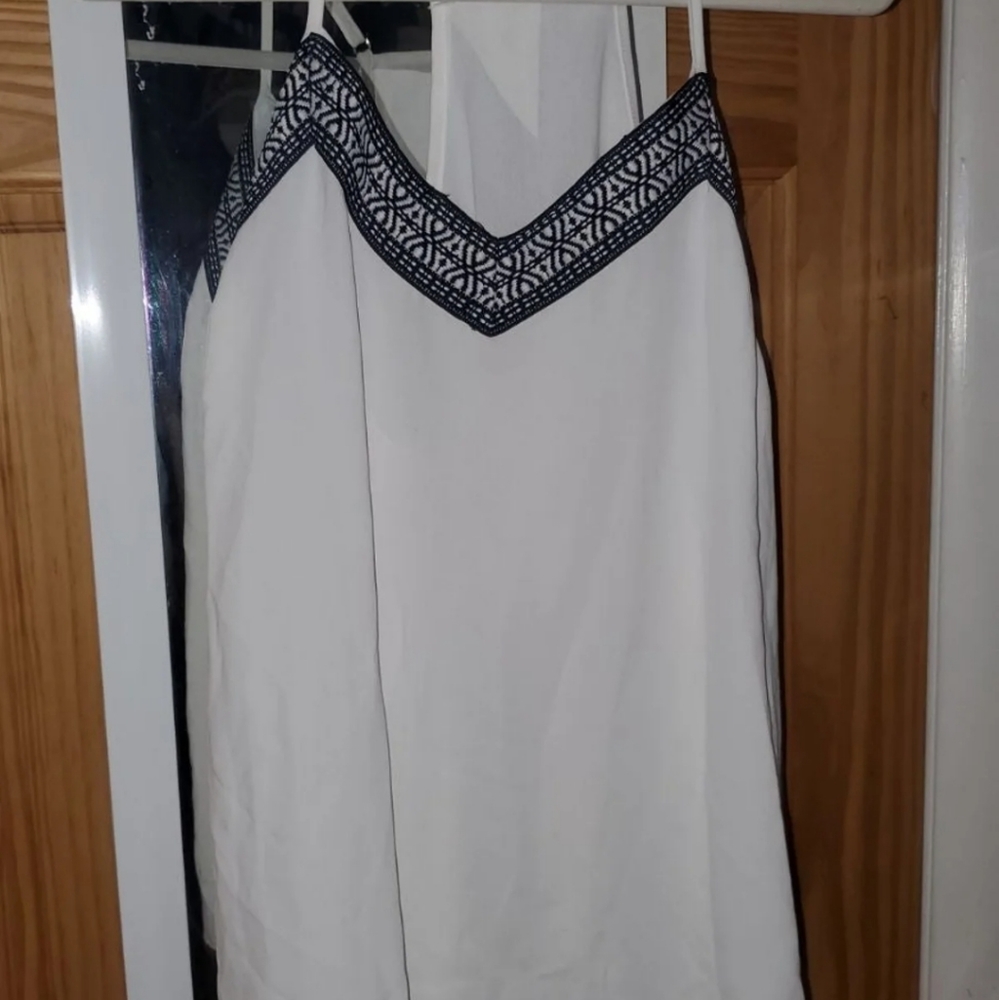 Embroidered Tank Top